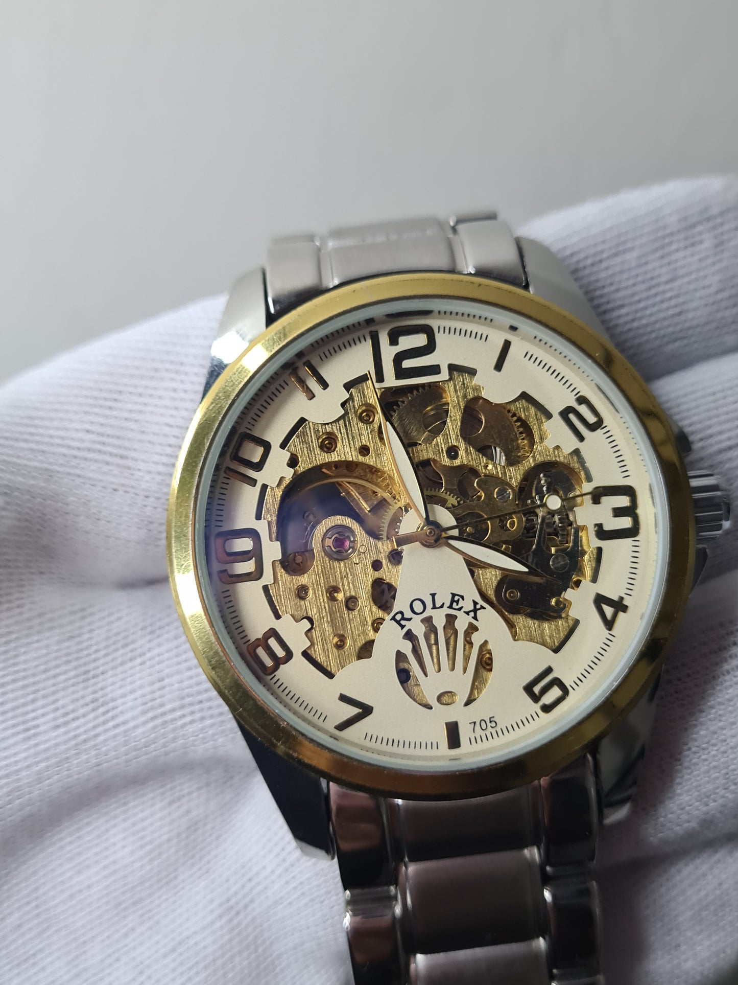 Rolex Skeleton Automatic Watch