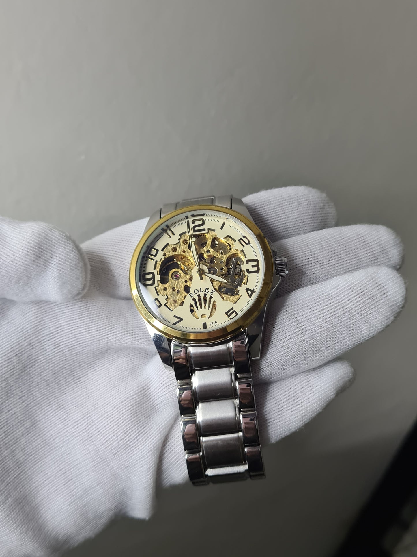 Rolex Skeleton Automatic Watch