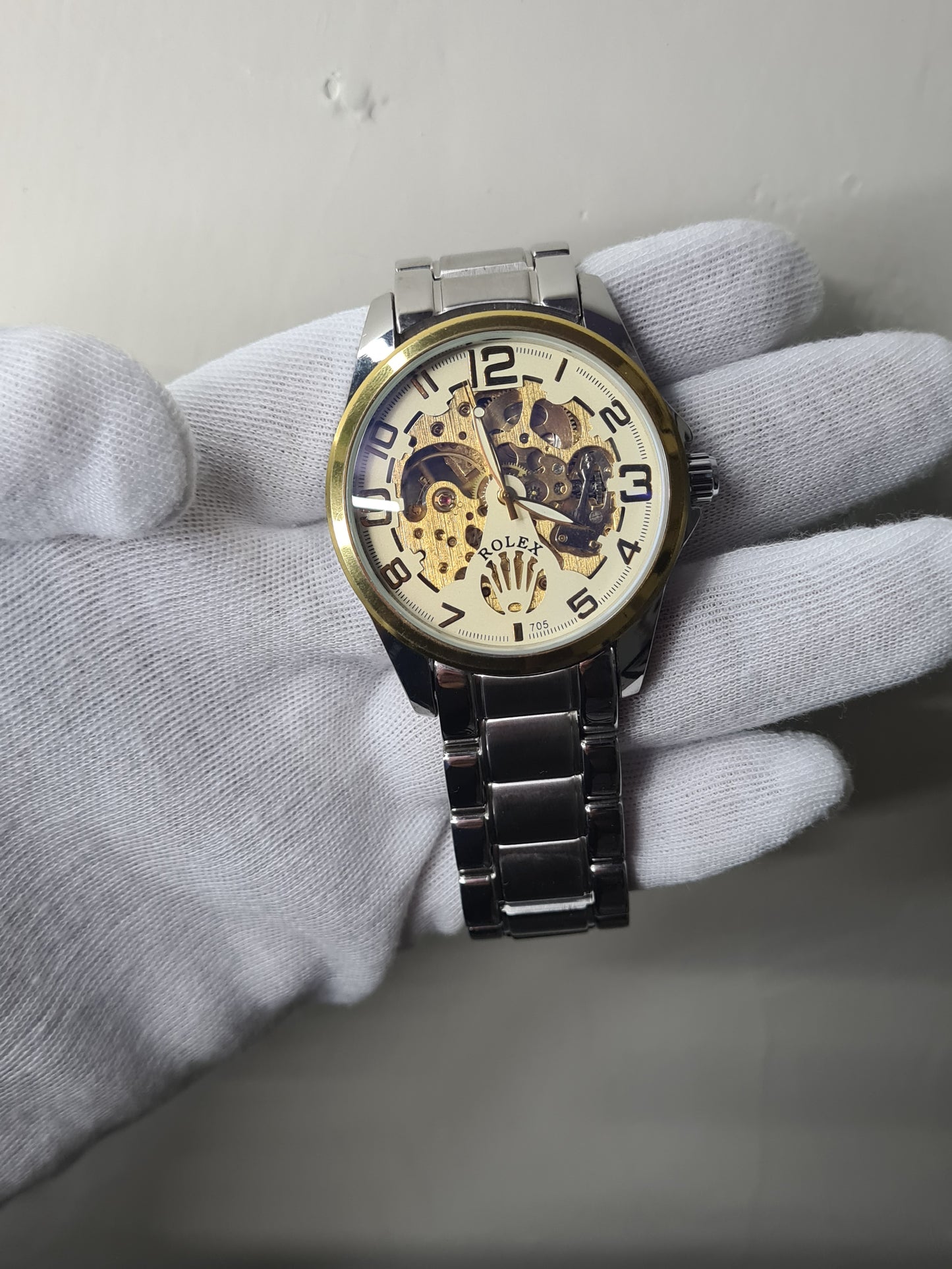Rolex Skeleton Automatic Watch